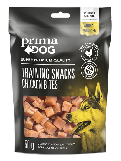 PrimaDog Training Snack per Cani al pollo 50 gr