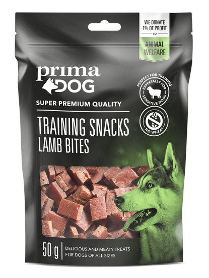PrimaDog Training SnacksLmab Bites 50 gr
