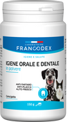 Francodex Polvere Igiene Orale 150 g - Per Cane e Gatto Francodex Polvere Igiene Orale 150 g - Per Cane e Gatto
