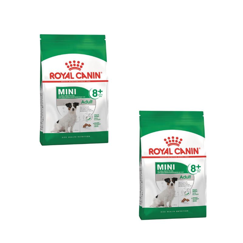2 Sacchi Royal Canin Adult Mini 8+ 8 Kg