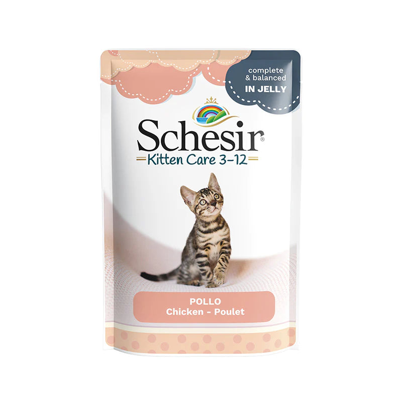 Schesir Kitten Pollo in Gelatina 85 g Schesir Kitten Pollo in Gelatina 85 g