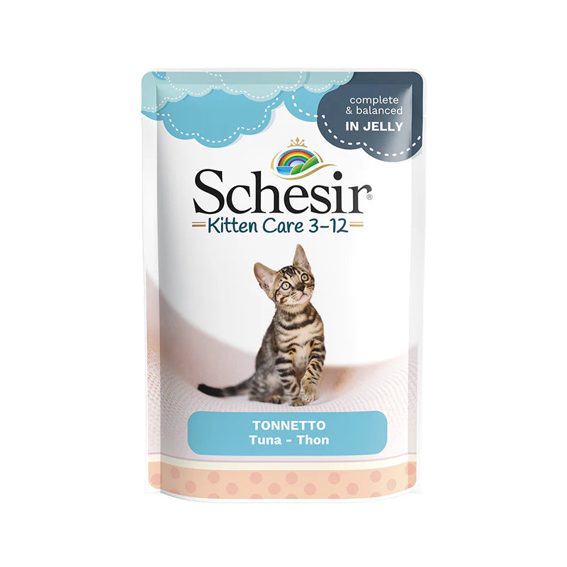 Schesir Kitten Tonnetto in Gelatina 85 g Schesir Kitten Tonnetto in Gelatina 85 g