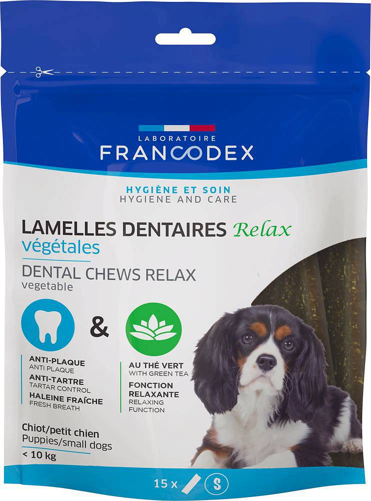 Francodex Snack per la Pulizia Dentale + Relax del Cane Piccolo