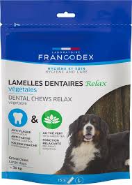 Francodex Snack per la Pulizia Dentale + Relax del Cane Grande
