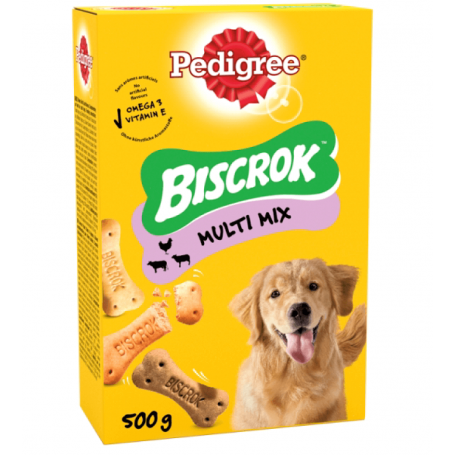 Pedigree Biscrock 500gr - Croccanti Biscotti per Cani