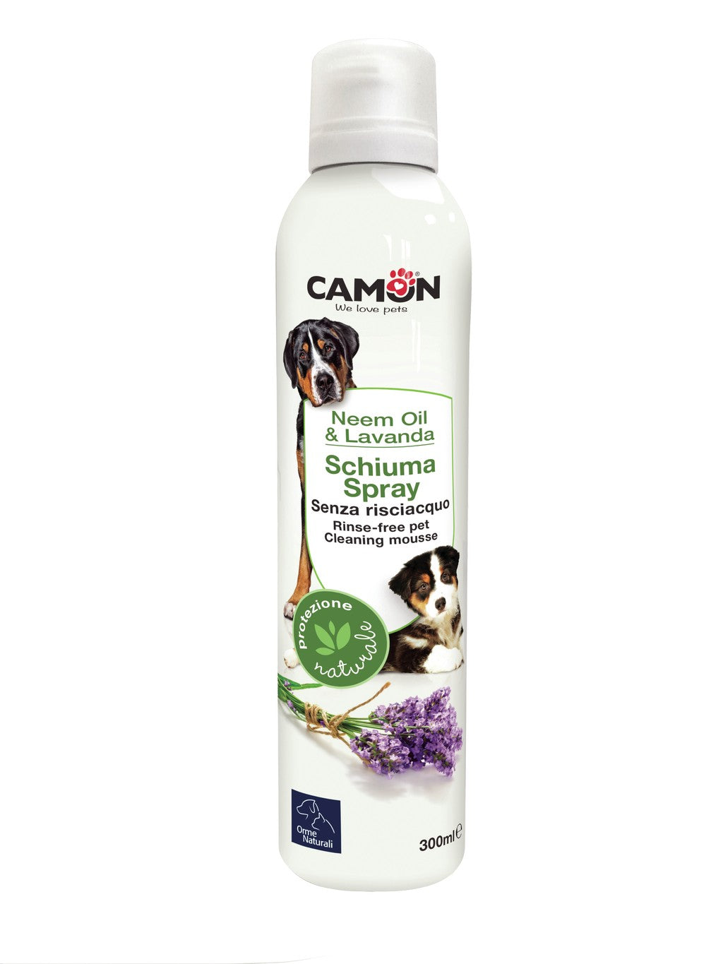 Camon Schiuma spray senza risciacquo al Neem e Lavanda - G970