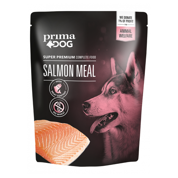 PRIMADOG Salmone 260 Gr Alimento umido per cani