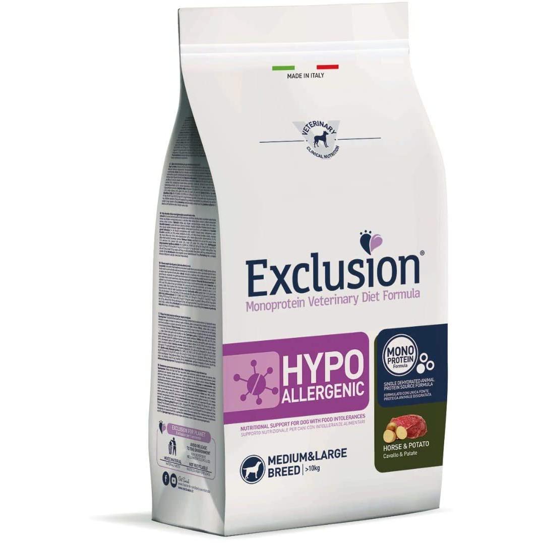 Exclusion Diet Hypoallergenic Cavallo e Patata 12 kg