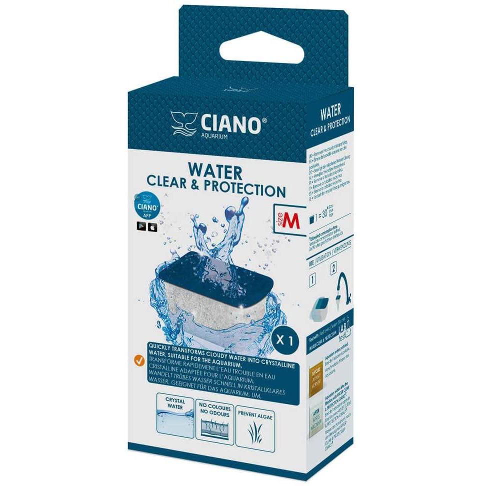 filtri per acquario medio, cartuccia per acqua trasparente media CF80 X1