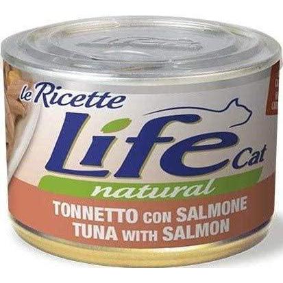 Life Cat Le Ricette Tonno Salmone e Carote Lattina 150gr
