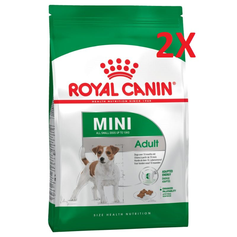 Royal Canin Mini Adult 8kg - 2 sacchi