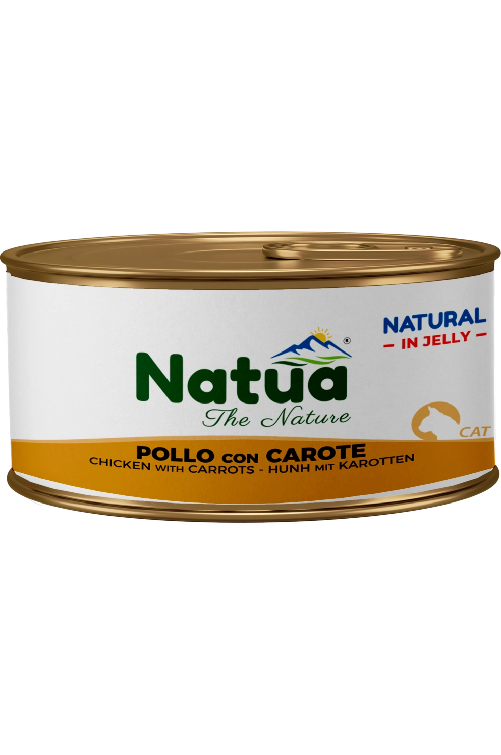 Natua Cat Natural Pollo Carote Jelly 85g Lattina