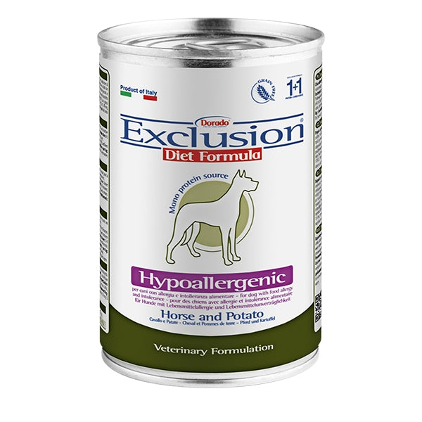 Exclusion - Diet Hypoallergenic Cavallo e Patate 200 gr