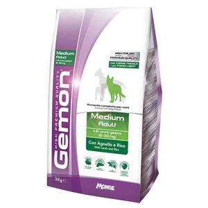 Gemon - Medium Adult con Agnello e Riso 3 Kg