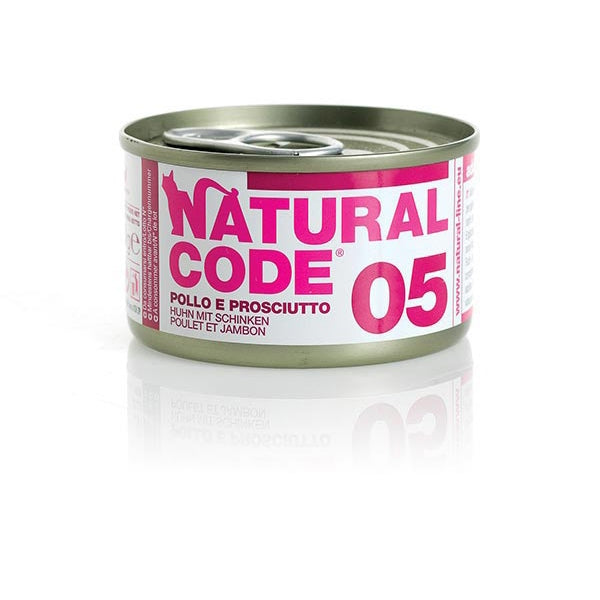 Natural Code - 05 Pollo e Prosciutto 85 gr