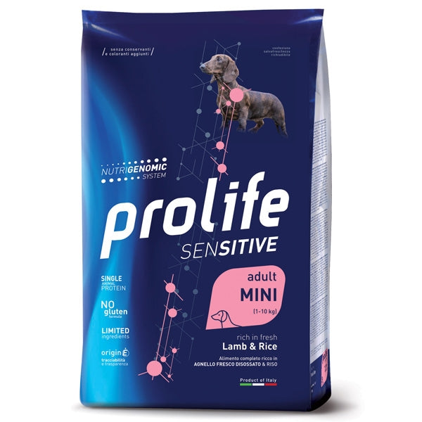 Prolife - Sensitive Adult Mini Lamb & Rice 2 Kg