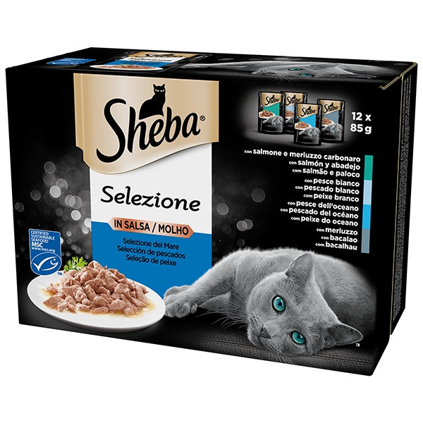 Sheba Busta Selezione del Mare in Salsa 12x85gr