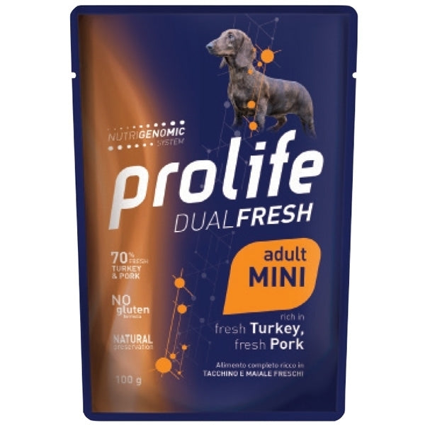 Prolife - Dual Fresh Adult Mini Turkey & Pork 100 Gr