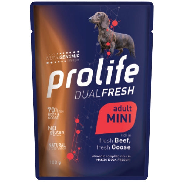 Prolife - Dual Fresh Adult Mini Beef & Goose 100 gr