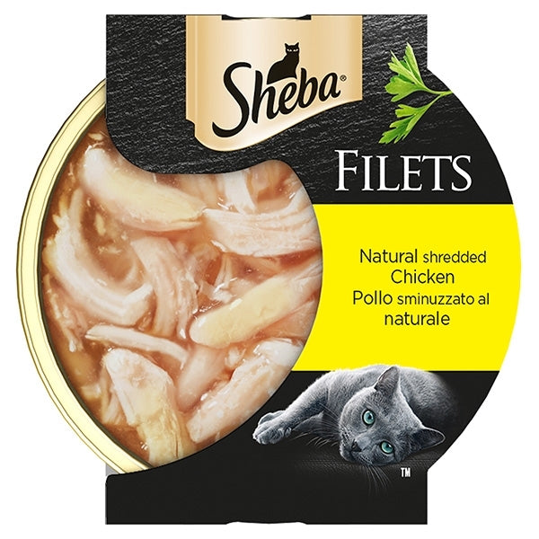 Sheba - Filets Pollo Sminuzzato al Naturale 60 gr