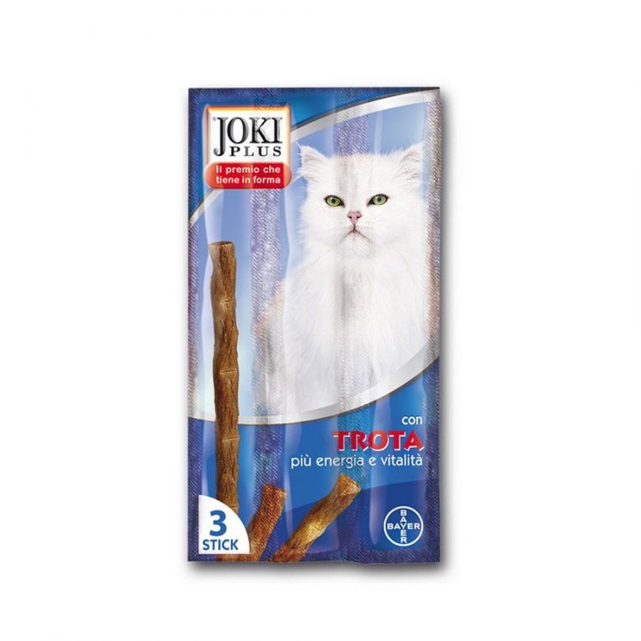 Joki Plus Trota 3x5g Snack per Gatto