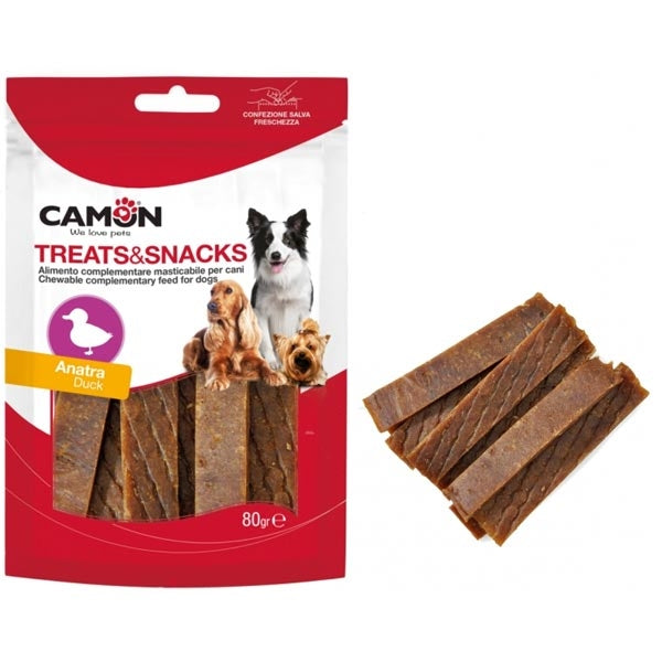 Camon - Treats Snacks Soft Anatra Strips 80GR