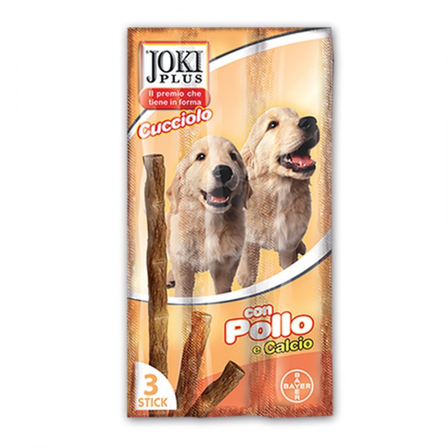 Joki Plus Pollo 3x5g Snack per Cane Cucciolo