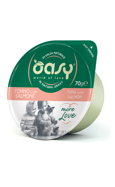 12x70g Oasy More Love Tonno con Salmone