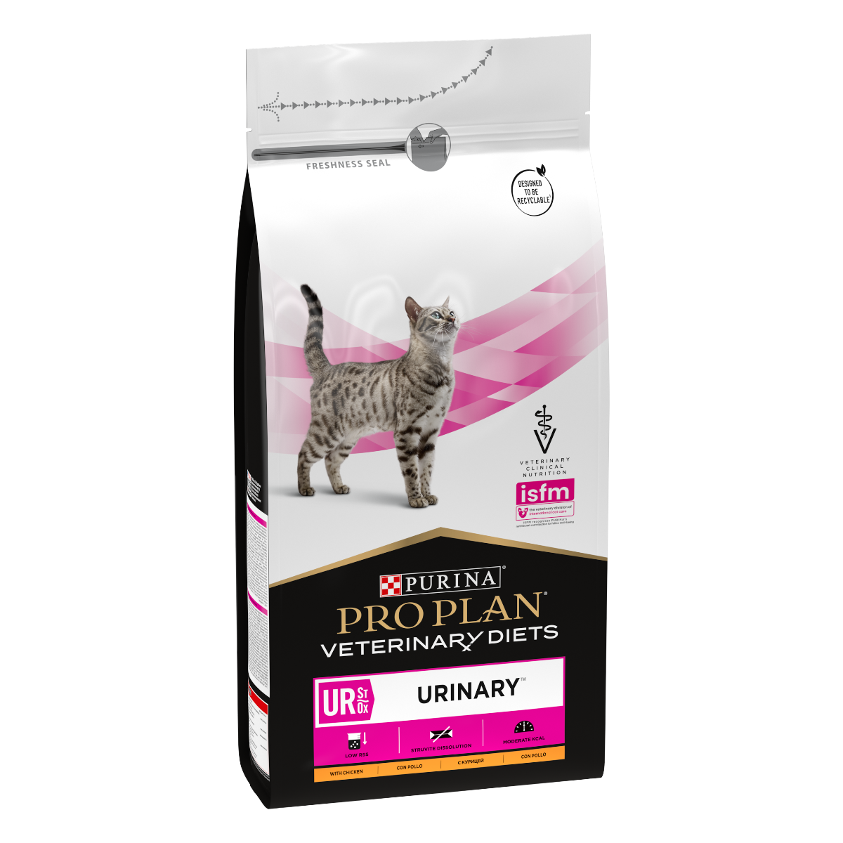 Purina proplan veterinary diets secco gatto ur urinary st/ox con pollo 1.5 kg