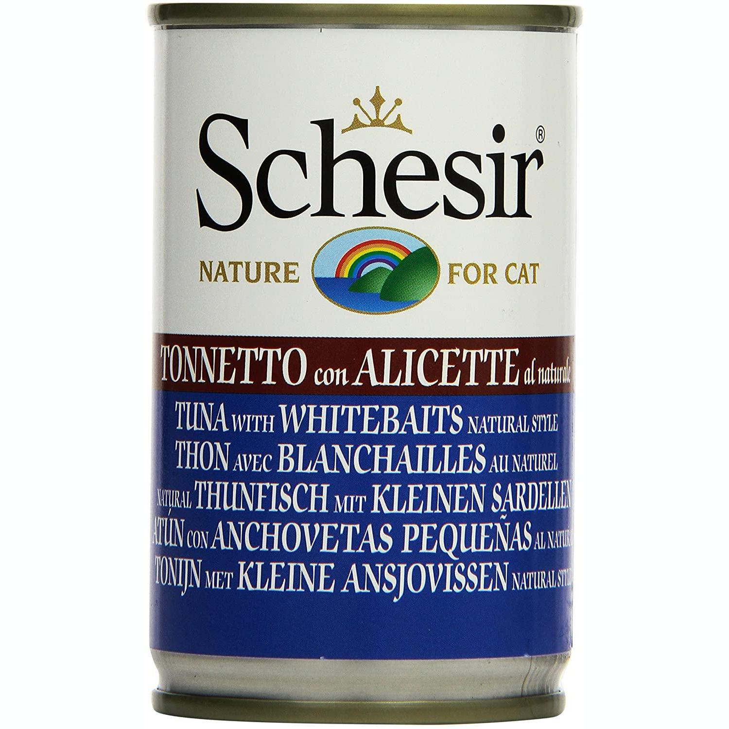 Schesir Gatto Tonno/Alicette/Riso 140 gr