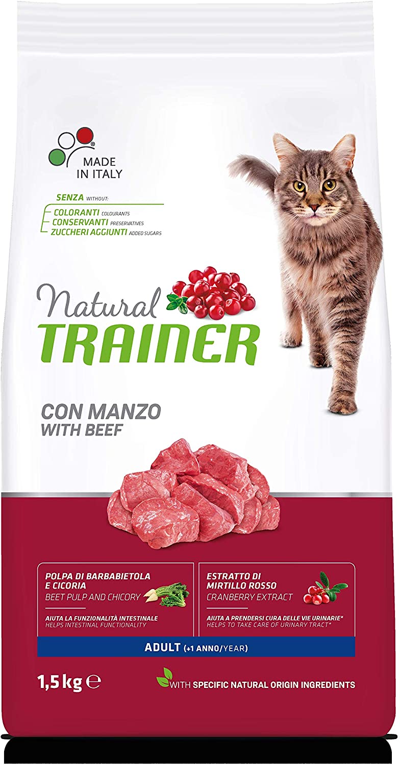Natural Trainer Adult con Tonno 3kg - Gatto Adulto