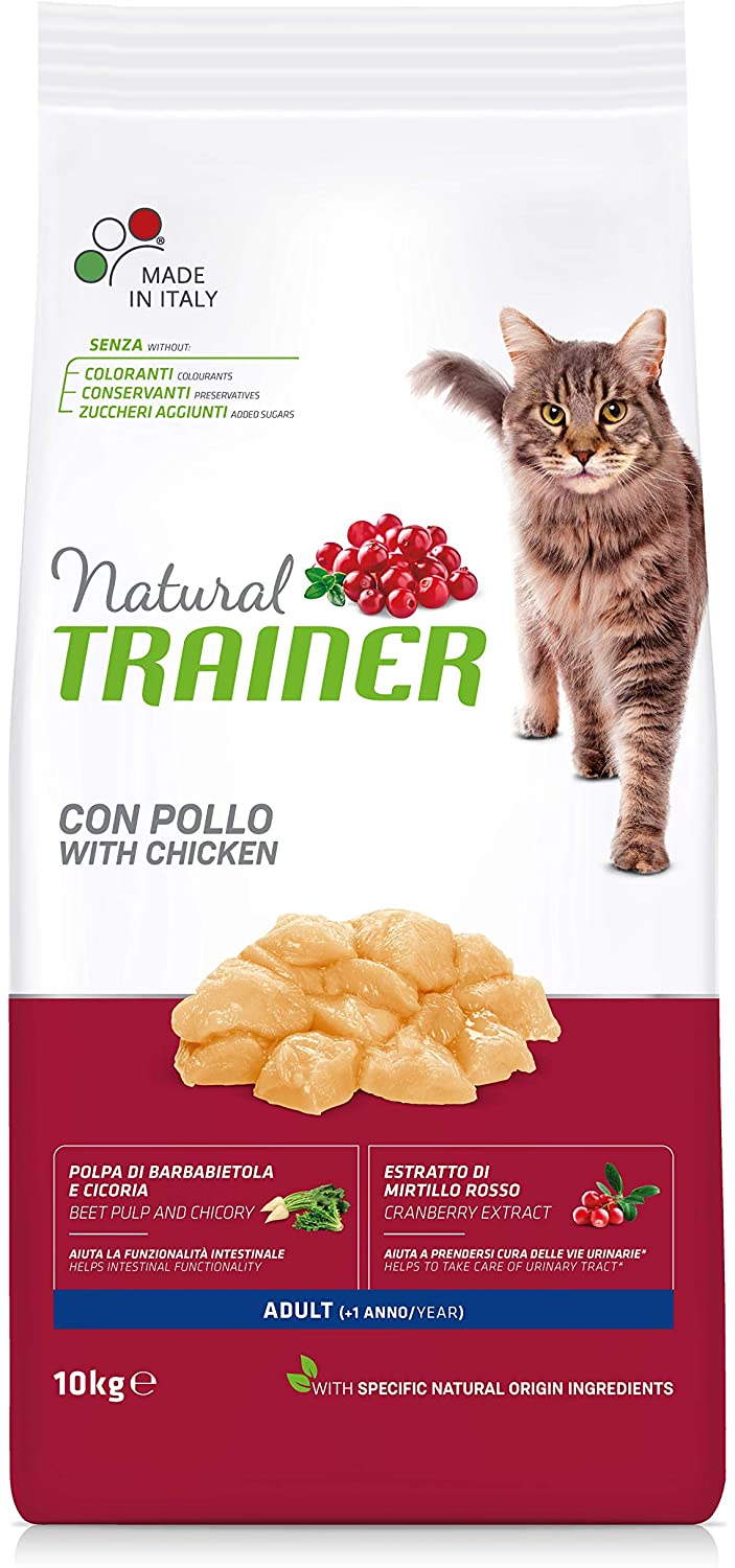 Natural Trainer Adult con Tonno 3kg - Gatto Adulto