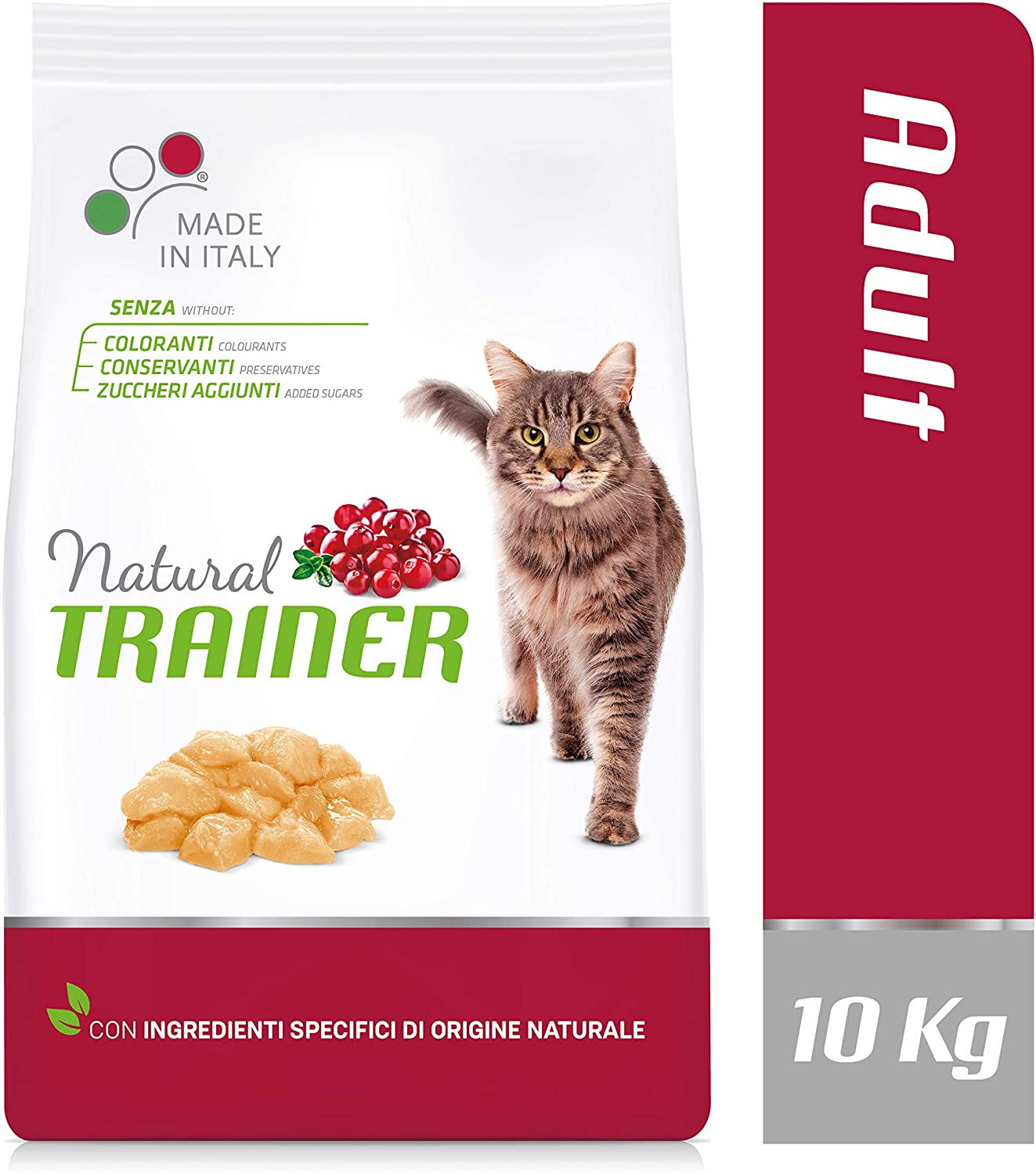Natural Trainer Adult con Tonno 3kg - Gatto Adulto