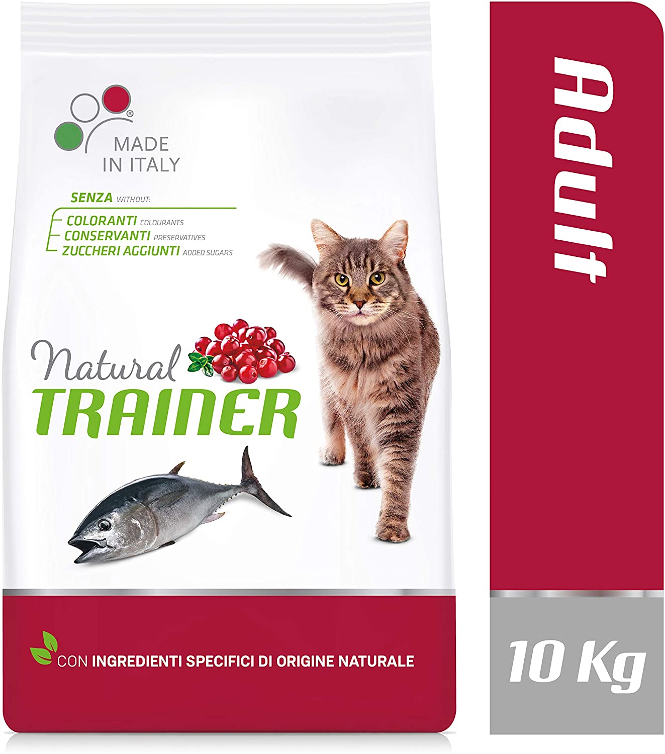 Natural Trainer Adult con Tonno 3kg - Gatto Adulto