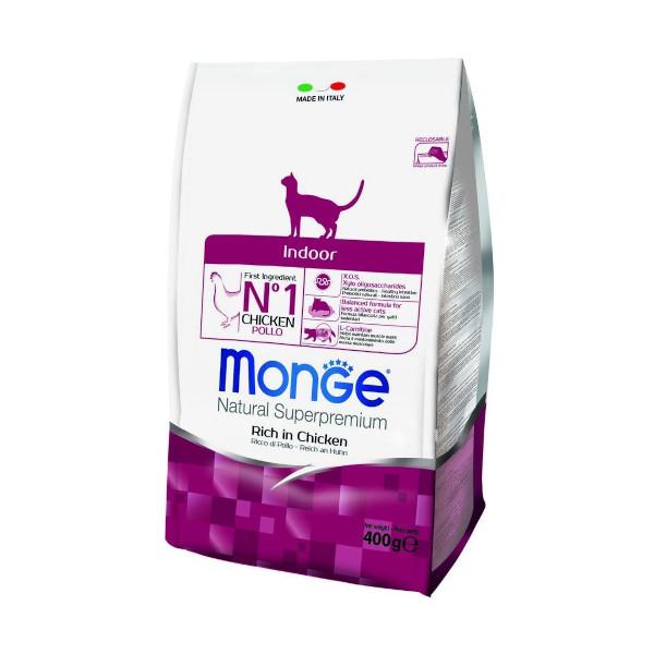 Monge Natural Superpremium Indoor Pollo 400gr