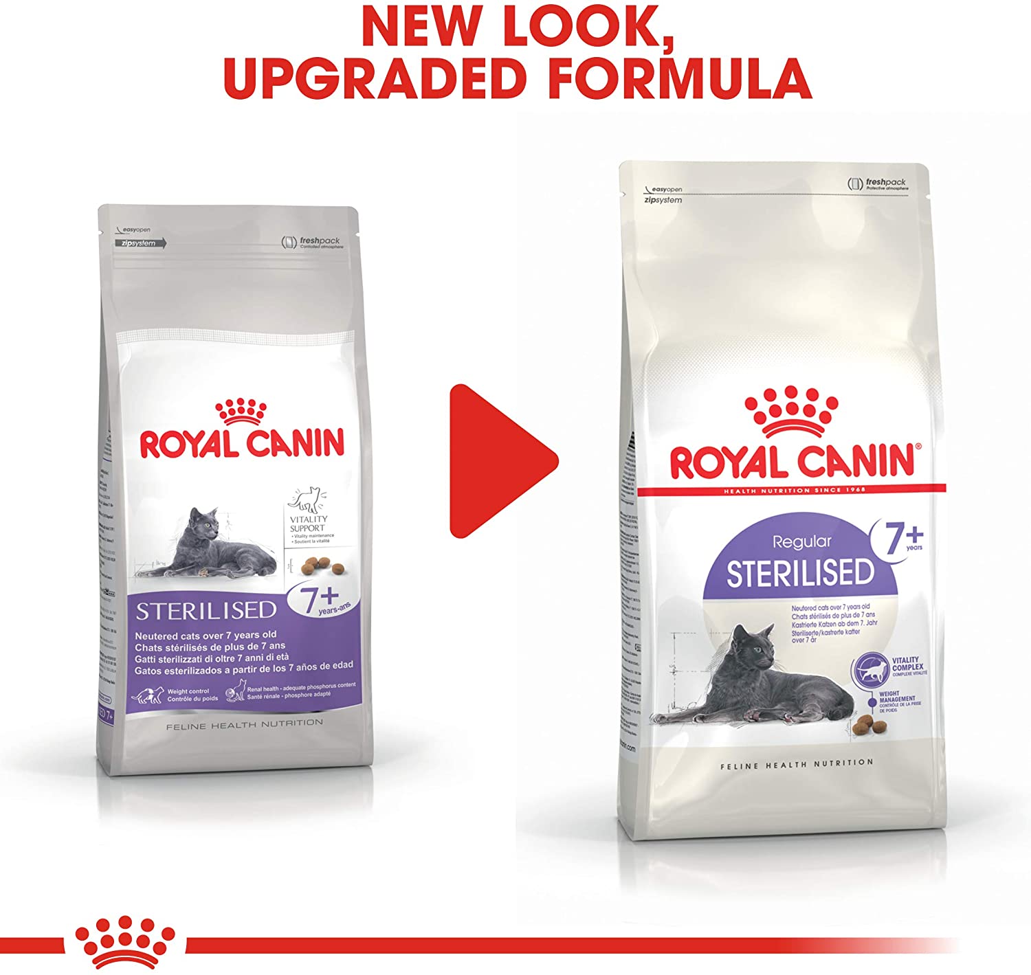 Royal Canin Sterilised+7 400g - Crocchette per Gatti