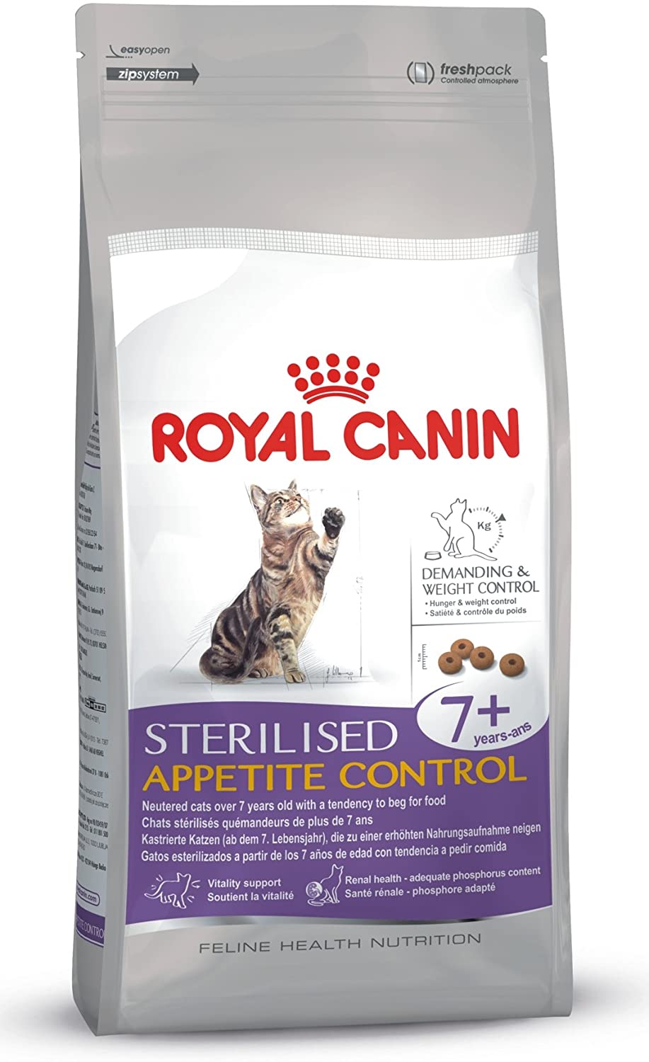 Royal Canin Sterilised+7 400g - Crocchette per Gatti