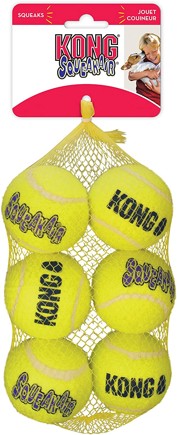 KONG - Squeakair Ball - Palline da Tennis  Taglia XL