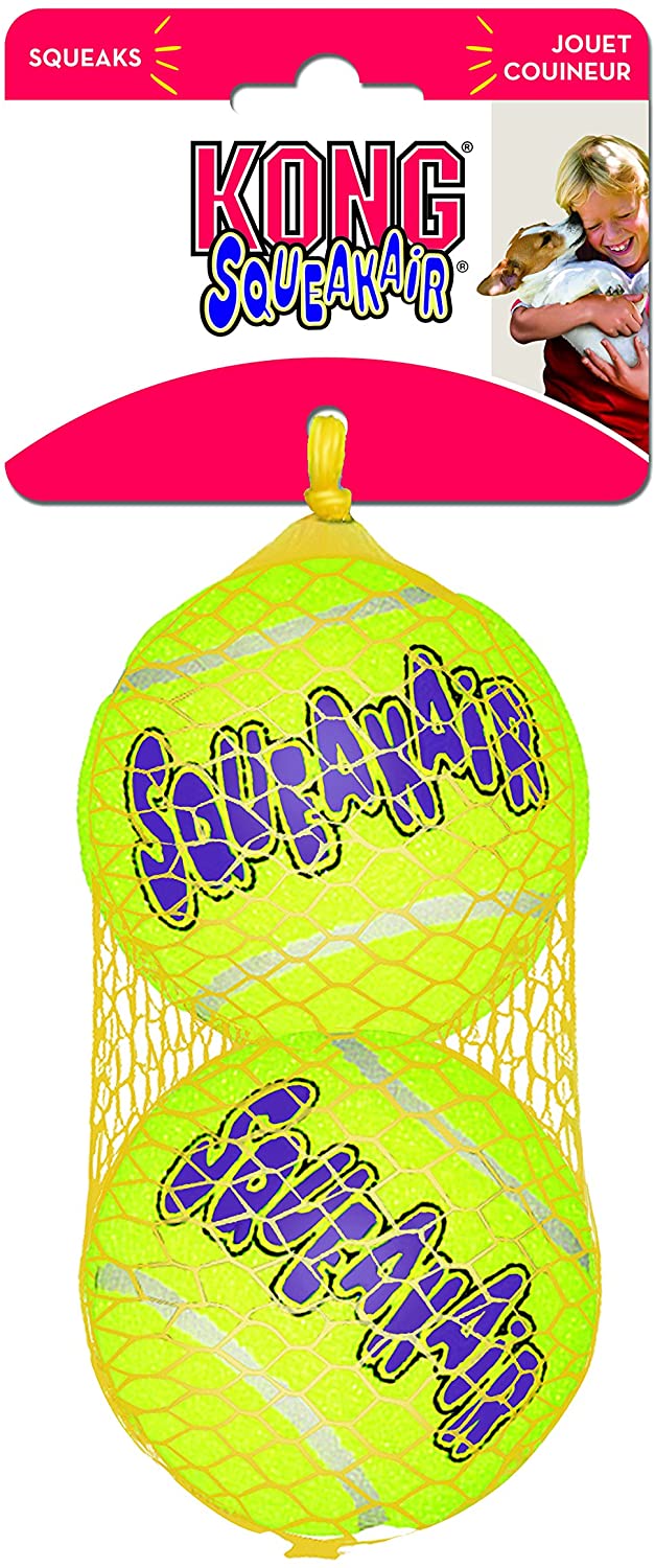 KONG - Squeakair Ball - Palline da Tennis  Taglia XL