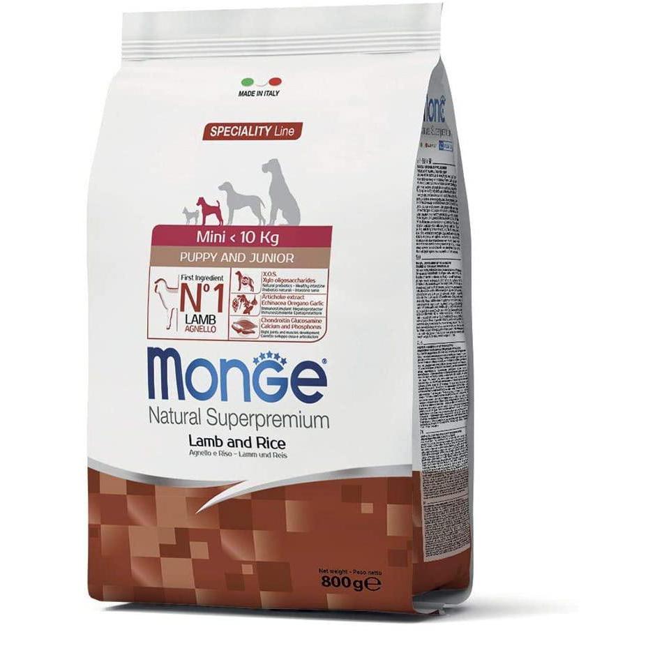 Monge Super Premium Puppy Mini Agnello-Riso 800 gr