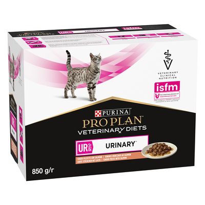 Purina Pro Plan Feline UR Urinary Salmone 10x85g