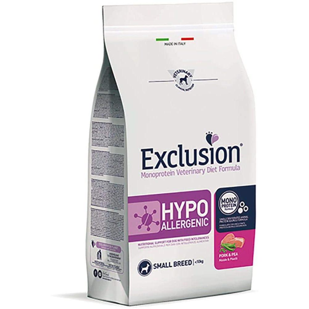 Exclusion Cane Hypoallergenic Pork And Pea 800 gr