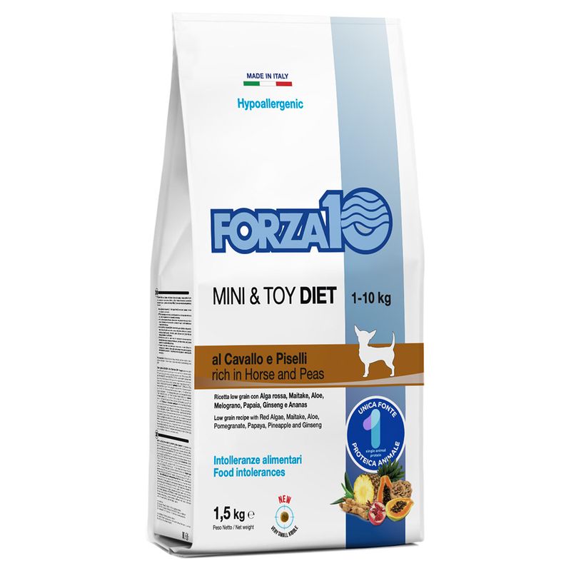Forza10 Dog Diet Mini&Toy Cavallo 1,5KG