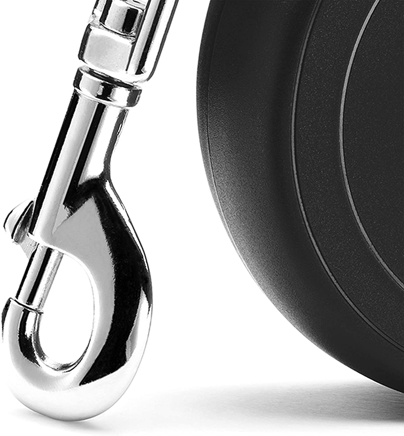 Flexi new classic M fettuccia 5mt nero