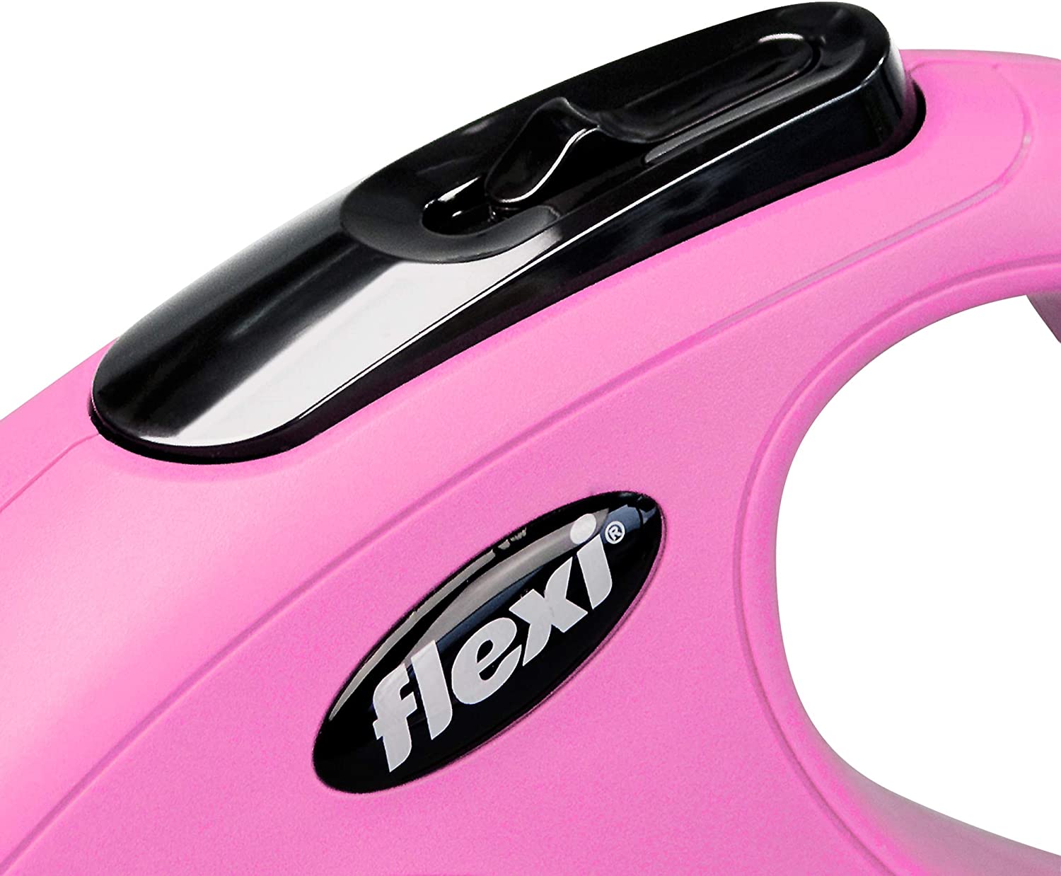 Flexi new classic M fettuccia 5mt nero