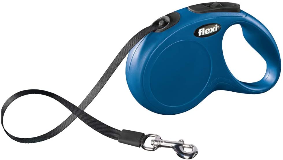 Flexi new classic M fettuccia 5mt nero