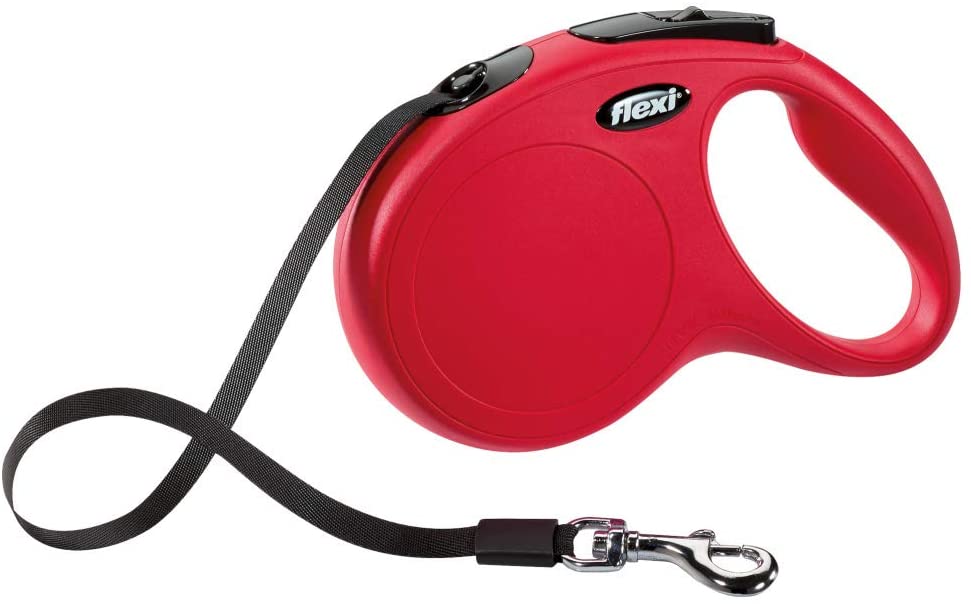Flexi new classic M fettuccia 5mt nero