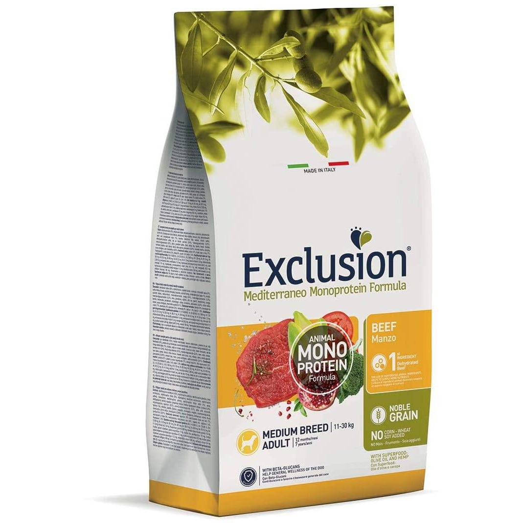 Exclusion Medium Adult Manzo 2 kg