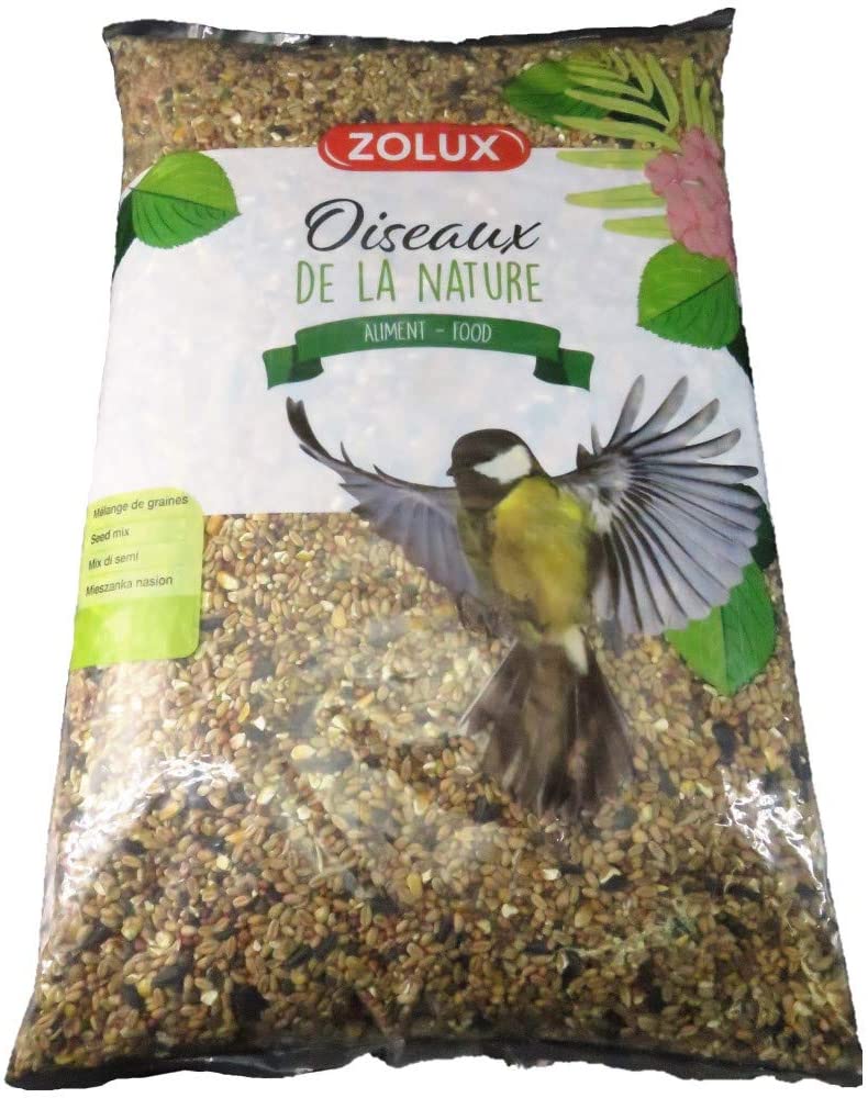 Zolux Mix di Granaglie da Giardino 5kg - Uccelli Selvatici