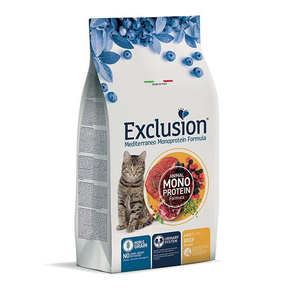 Exclusion Cane Mediterraneo Monoprotein Adulto Manzo 300 gr